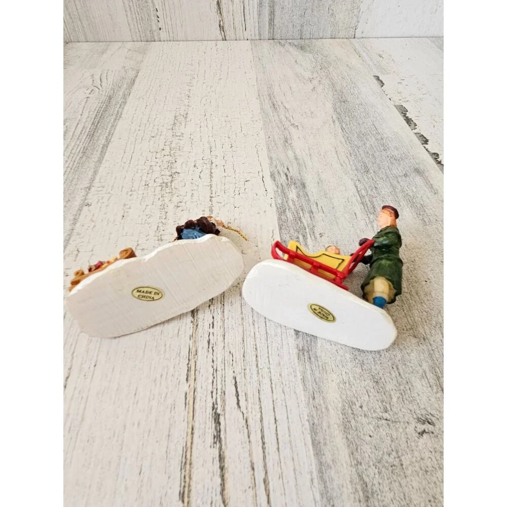 People‎ sled sledding village Xmas accessory children kids